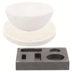 1 Set Ingot Torch Melting Kit Tool Mould Set Melting Bowl Mold For Metal - Picture 1 of 12