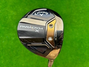 Callaway PARADYM X Fairway Wood 5W 18d RH Ventus TR5 grafito flexible rígido HC usado - Imagen 1 de 15