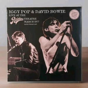 IGGY POP & DAVID BOWIE - Live at the Rainbow Theatre 1977 12" Pink Vinyl LP NEW - Picture 1 of 2