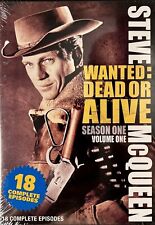 Wanted Dead or Alive: Season One Volume 1 - DVD - Steve McQueen - Brand New -