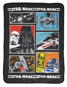Star Wars Classic (Offical Product), Medium Throw Blanket - Picture 1 of 7