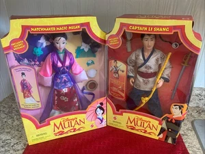 Disney Mulan Matchmaker Magic Mulan Bambola Capitano Li Shang Vintage NUOVO Classico 97 - Foto 1 di 9