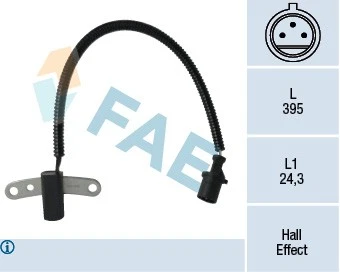 79305 FAE Sensor, crankshaft pulse for JEEP - Image 1 of 1