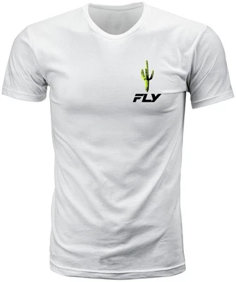 Fly Racing Desert Mens Short Sleeve T-Shirt White - Image 1 of 2