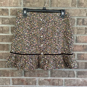 Minifalda floral rosa lirio talla mediana - Imagen 1 de 3