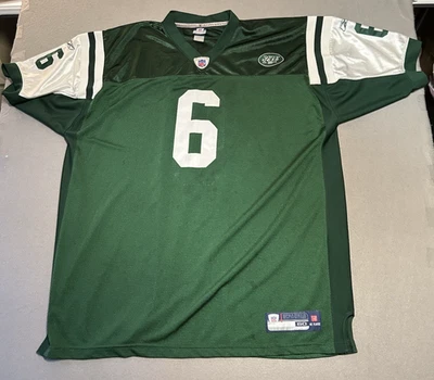 NFL New York Jets Mark Sanchez #6 Camiseta Reebok Hombre Talla 60 Verde De Colección Foto 1 de 4