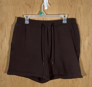 Lululemon Herren Gr. Lg Shorts braun hoher Bund 5" Schrittlänge Lounge Shorts bequem - Bild 1 von 12
