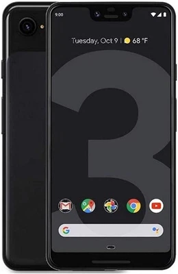 Google Pixel 3 64 GB - VERIZON BLOQUEADO - NEGRO - Arañazos y abolladuras Foto 1 de 4
