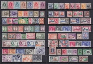 British Commonwealth GV, GVI, QEII Sets, Part Sets. MM. Cat app £600 - Picture 1 of 9