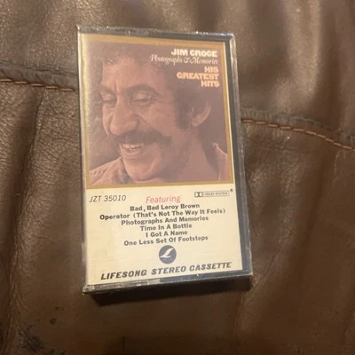 Jim Croce - Photographs & Memories Greatest Hits 1974 ABC Cassette Sealed New - Image 1 of 4