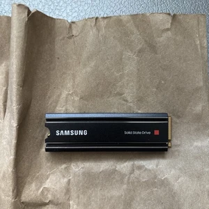 Samsung 980 Pro 2TB PCIe 4.0 NVMe czarny radiator (MZ-V8P2T0CW) - (Czytaj opis) - Zdjęcie 1 z 2