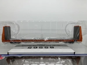 ATLAS O SCALE 2-RAIL D&RGW 24019 62’ Bulkhead INTERMODAL FLAT CAR Flatcar - Picture 1 of 3
