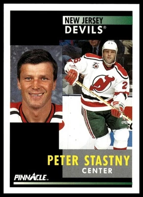 1991-92 Pinnacle #266 Peter Stastny - Image 1 of 2