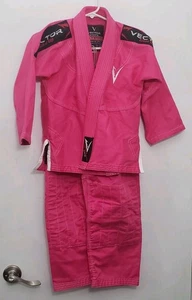 Vector Sports Blue Brazilian Jiu Jitsu Gi Gear Up Attila Series Kids Size K2 - Picture 1 of 4