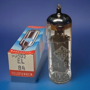 EL84 - TELEFUNKEN - Triode Röhre Valve () - Wie Neu - Bild 1 von 3