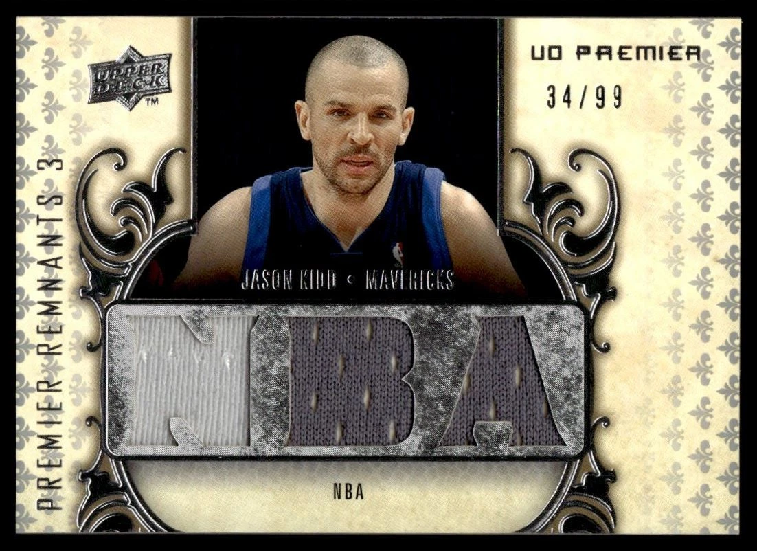 Jason Kidd Upper Deck Basketball Trading Cards & Accessories for