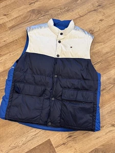 Tommy Hilfiger Men's Reversible Puffer Vest Jacket Outerwear Size XL - Picture 1 of 3