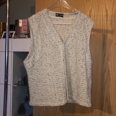 Woll Strik Weste Zara L - Bild 1 von 4