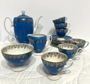 Chodziez (aus Polen) Porzellan Teetassen Set - 15 Teile - Vintage aus den 50er Jahren - Bild 1 von 23