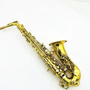 SX90R Julius Keilwert Alto Saxophone Brass Plated Eb Professional sax With Case - Picture 1 of 20