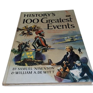 History’s 100 Greatest Events HC Good 1954 Illustrated True Book - Picture 1 of 6