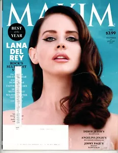 MAXIM Magazine - January 2015 with Lana Del Rey on the cover - Foto 1 di 13