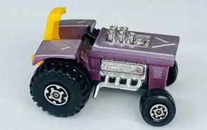 1972 Vintage Matchbox #25 Mod Tractor Pink Fade - Picture 1 of 6