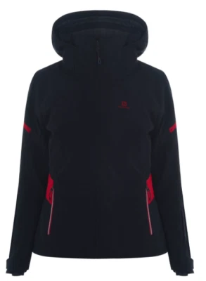 Chaqueta de esquí Salomon para mujer tiro noche cielo azul rojo todas las tallas nueva con etiqueta Foto 1 de 4