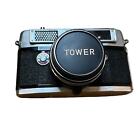 Vintage Tower 18b camera from Japan 35mm With Carrying Case And Strap Untested