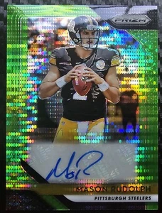 2018 Panini Prizm MASON RUDOLPH RC Auto Neon Green Pulsar Prizm GM MT - Bild 1 von 4