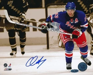 Chris Drury Rangers Signed 8x10 Photo Autograph Auto Steiner - Picture 1 of 1