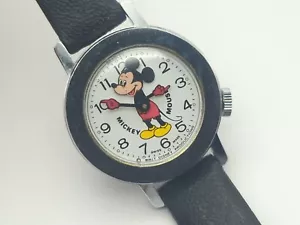 Orologio Vintage Bradley Topolino Motion Nodding Testa Movimento Animato Disney FE1901 - Foto 1 di 13