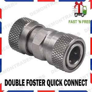 Air Rifle Gun PCP Quick Fill Coupler Foster Connector Hose Whip Pump Fitting 8mm - Picture 1 of 5