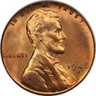 1948-S Superb Gem BU PCGS MS66 RD Lincoln Cent Blazing Luster, Full Red, Color!
