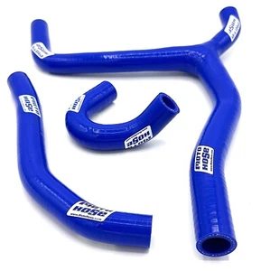 KAWASAKI KX250 KX250X 2025 MOTO HOSE Silicone Y Radiator Hose Blue 23-332YB - Picture 1 of 9