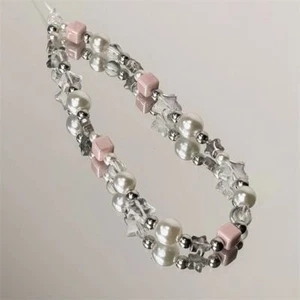 Pink Phone Strap Y2K Key Chain 2024 Phone Chain Phone - Photo 1/5