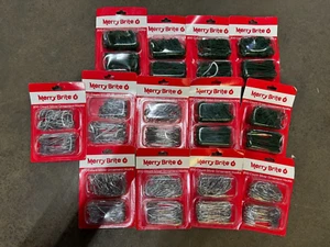 13X Lot CHRISTMAS Holiday ORNAMENT Hooks Wire 200 ct ea = 2600 Total 2 SIZES - Picture 1 of 1