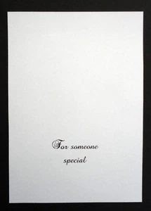 Card Inserts - For someone special - A6 Craft Cards (Landscape) Pkt 20 - Picture 1 of 1