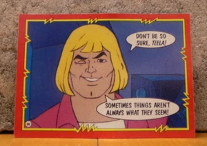 1984 MASTERS OF THE UNIVERSE TRADING CARD # 86 PRINCE ADAM IF ONLY TEELA KNEW... - Picture 1 of 2