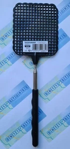 Fackelmann Telescopic Fly Swat Swatter Black Extendable 26cm to 72cm - Picture 1 of 3