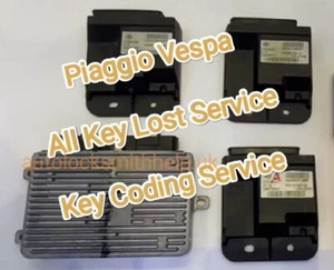 Servicio de codificación de llaves Piaggio Vespa - todas las llaves perdidas. - Imagen 1 de 1