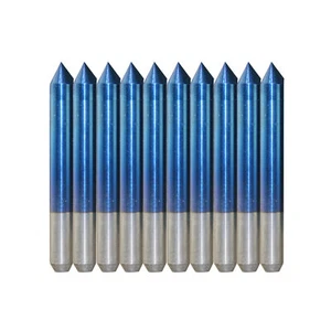 10x brocas de grabado de PCB de carburo de 3.175 mm herramienta de enrutador CNC 60 grados 0.1 mm en forma de V - Imagen 1 de 10