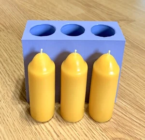 Silicone emergency Taper candle Mold Lantern Survival Preparedness - Picture 1 of 9