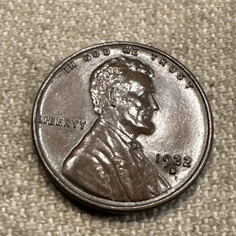 1932  D Lincoln Wheat Cent Very Nice Cover