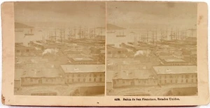 Usa.Etats-Unis.California. Early San Francisco.Bay.Photo Albumen Stereo Kilburn. - Picture 1 of 3