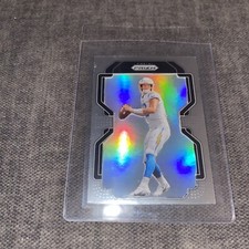 Justin Herbert Prizm Holographic Silver Prizm Custom Card 1/1