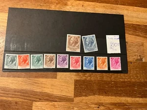 Italy 1953/54 Definitives set mint SG836/846 -146 - Picture 1 of 7