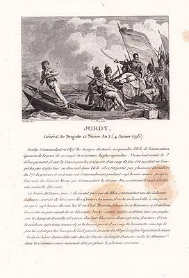 Général Jordy Abreschviller Moselle Révolution Française Noirmoutier Empire 1825 - Photo 1/4