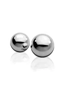 Ouch! Heavy Weight Ben-Wa-Balls - Silver Liebeskugeln Kegel Lustkugeln Silber - Bild 1 von 2