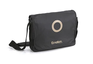 Wickeltasche + Laptoptasche INBAG von Babyhome EMOTION black mit Emblem sand NEU - Bild 1 von 2